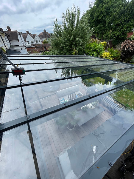 Conservatory roof Cleaning