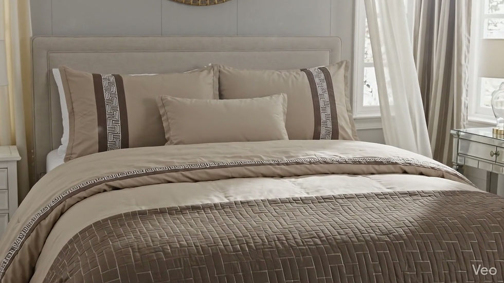 Thumbnail: Chocolate Espresso 8-Piece Comforter  Set