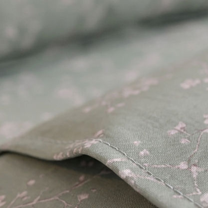 Thumbnail: Earthy Sage Wildflower 4-Piece Bedsheet Set