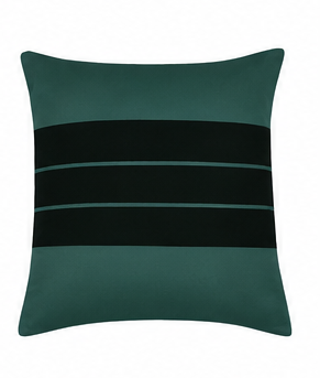 Thumbnail: Teal & Black Triangle Bedding Set
