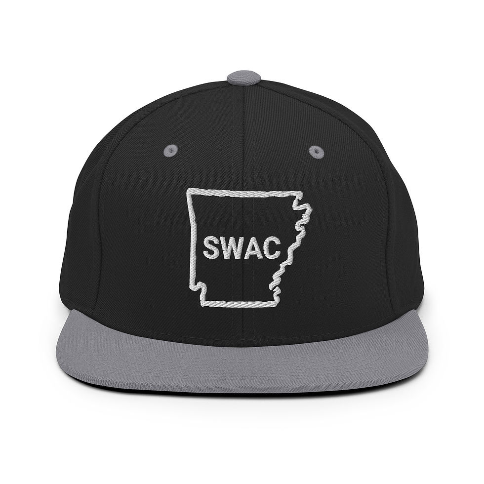 Thumbnail: SWAC Arkansas Snapback Hat
