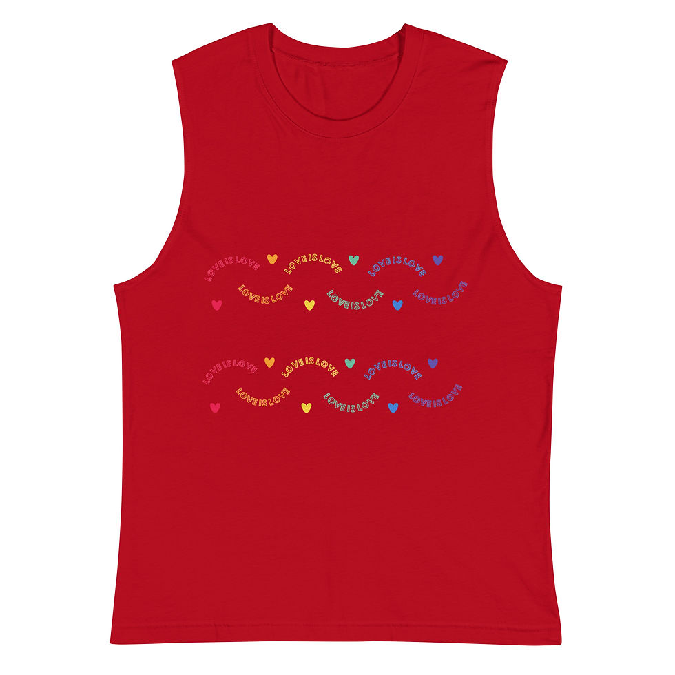 Thumbnail: Love is Love - Muscle Shirt