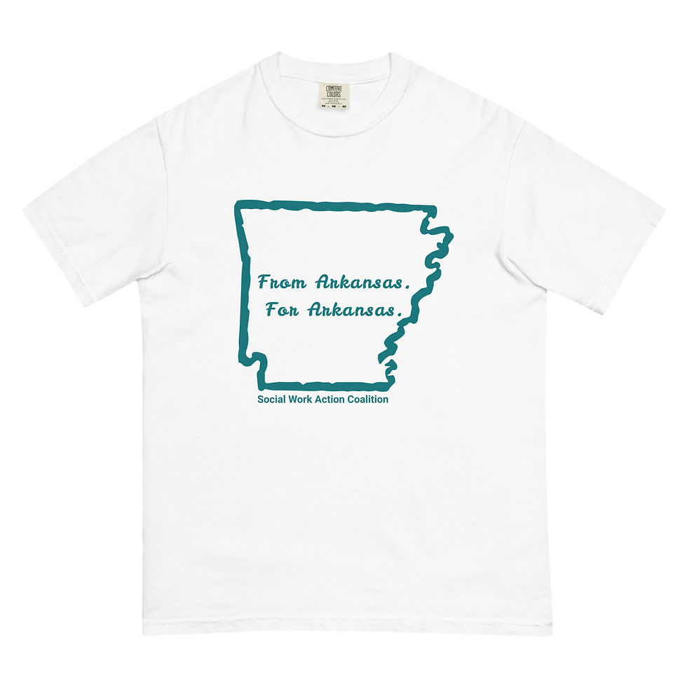 Thumbnail: From Arkansas. For Arkansas Unisex heavyweight t-shirt