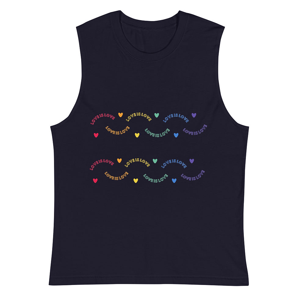 Thumbnail: Love is Love - Muscle Shirt