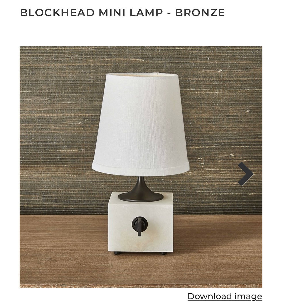 Thumbnail: BLOCKHEAD GOOSENECK MINI LAMP