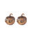 Thumbnail: Brown Mercury Glass Pumpkin Candle