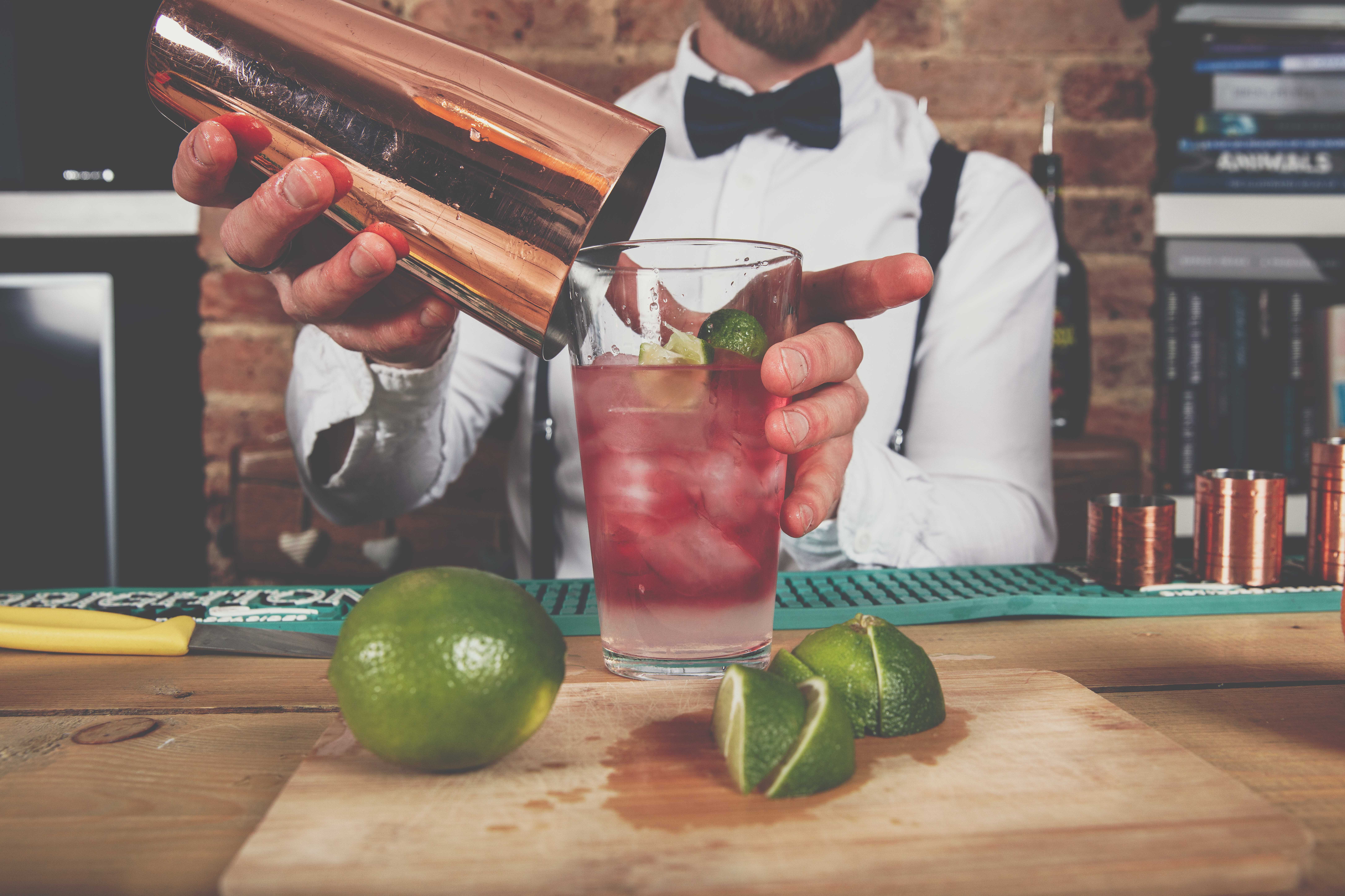 Arranged Food and Objects