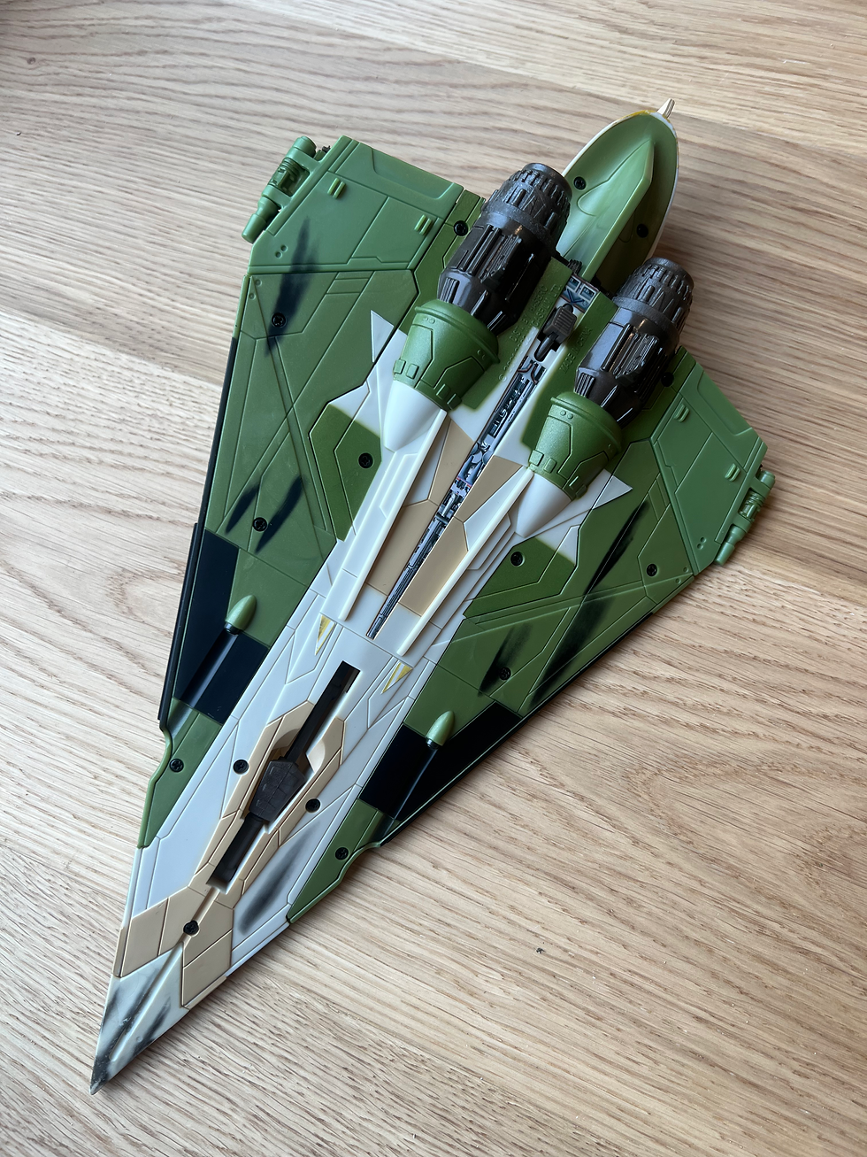 Thumbnail: Star Wars Saga Jedi Kit Fisto’s Starfighter Target Exclusive 2006