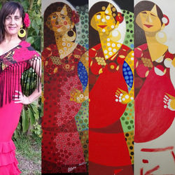 G de GITANA (collage) 8