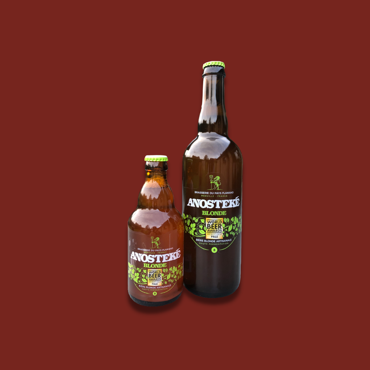 Bière blonde Anosteké 33cl - 75cl