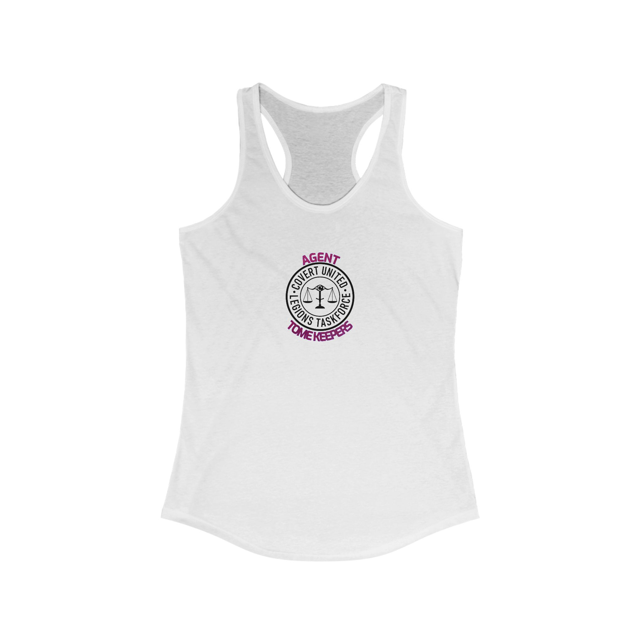 Women's Racerback Tank Top - 'Tome Keepers'