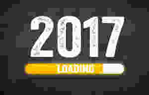 Glcksklee, Klee, Silvester, Glcksbringer, Willkommen 2017