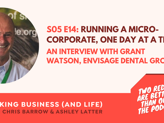 Running a micro-corporate, one day at a time - an interview with Grant Watson