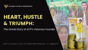 Awards central philippines journey to succes on GMA