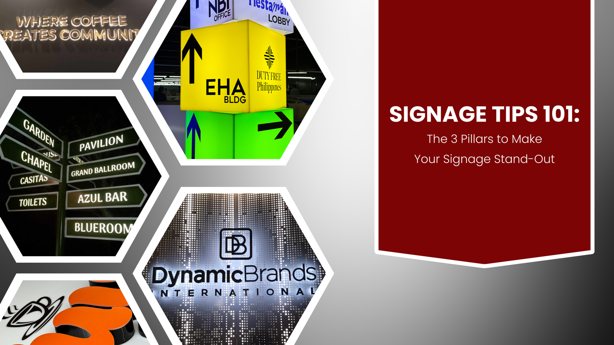 Business Signage 101: 3 Tips to Make Your Signage Stand-Out