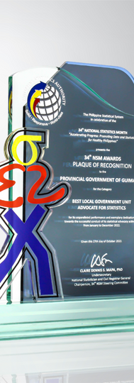 triple body glass award 