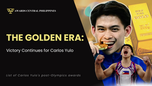 Carlos Yulo's post-Olympics achievements and recognitions.