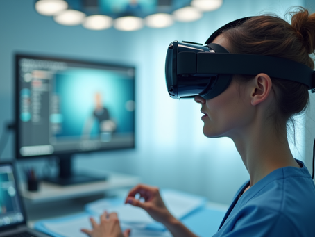 Transforming Biomedical Education with AI Simulations