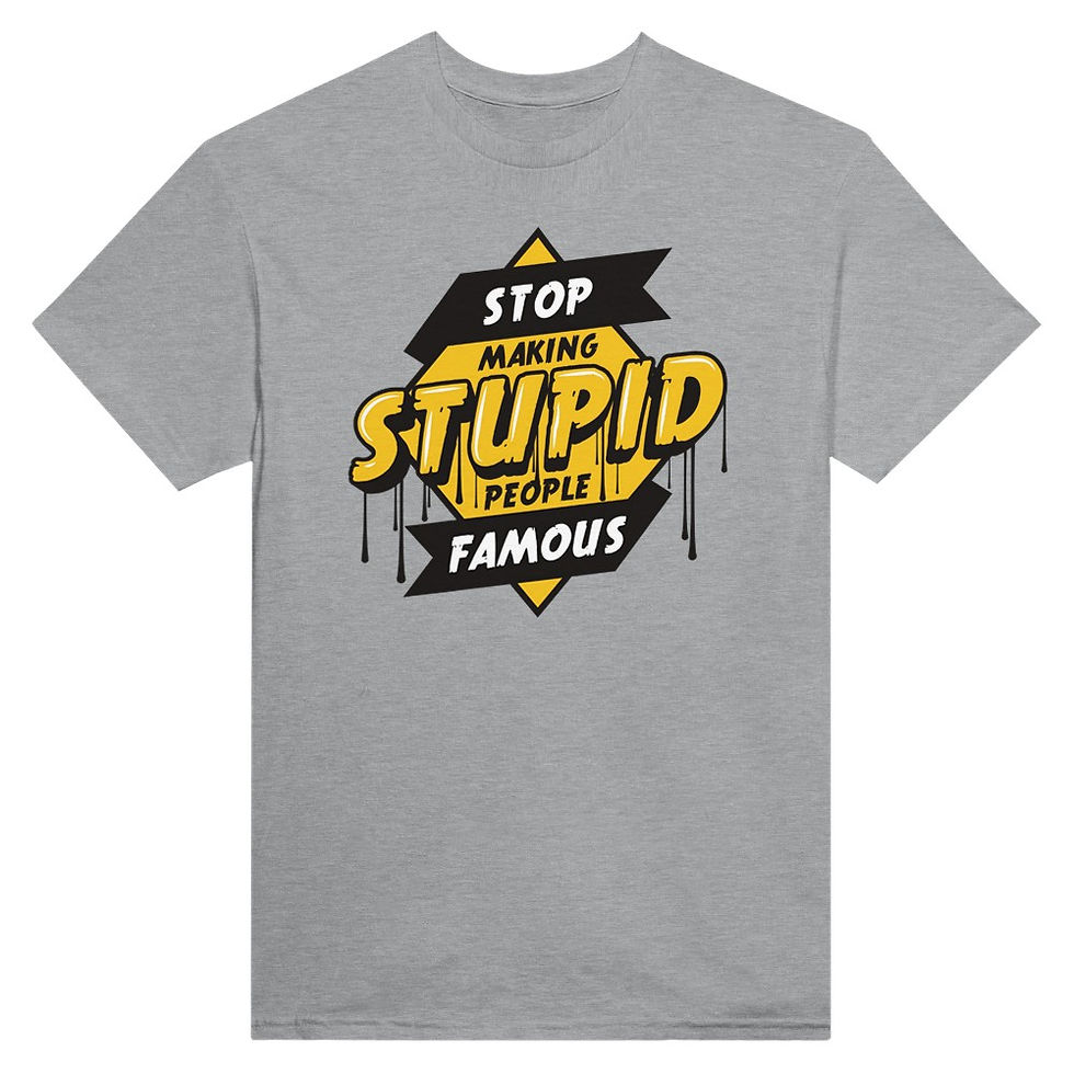 Thumbnail: STOP MAKING STUPID PEOPLE FAMOUS