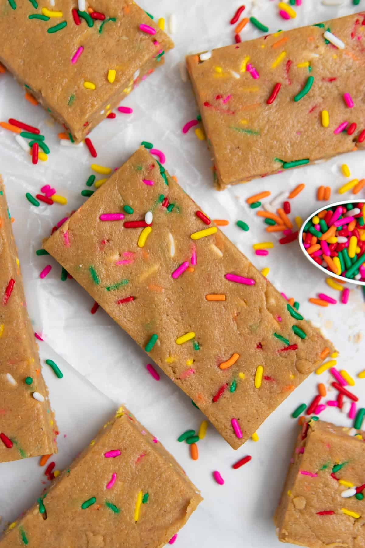 birthday cake protein bar