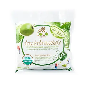 (Frozen Chunked Nam Hom Coconut Fles)เนื้อมะพร้าวน้ำหอมแผ่นใหญ่ 3กก