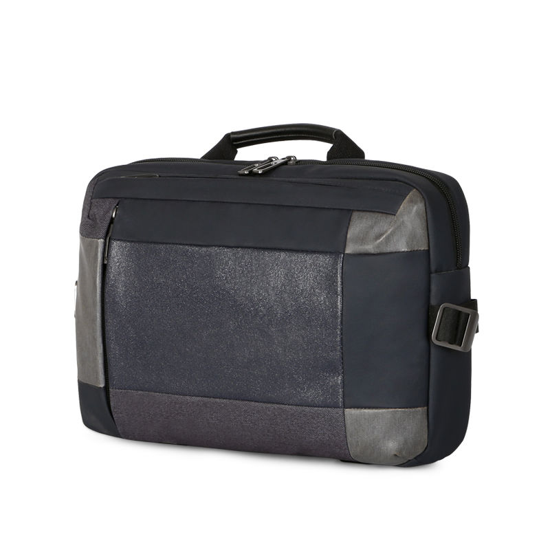 Thumbnail: P-7658-Splicing version Simple business shoulder bag