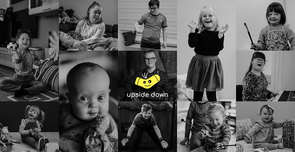 may agency Portfolio upside down branding, Kinderportraits