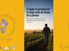 El poder de permanecer: no salgas antes de tiempo de tu proceso