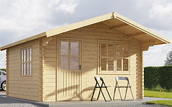 LE CASINCA 16 M² Corse Garden Loisirs, chalets habitables, abris de jardins, chalets de loisirs, bois, corse, jardins, loisirs, chalets, abris, madriers, n°1 du chalet en corse, double vitrage, garage, tonnelle, tonnelle adossée, doublage, double madriers, isolation, laine de roche, plots pvc, terrasse, lame de terrasse, bois de scandinavie,