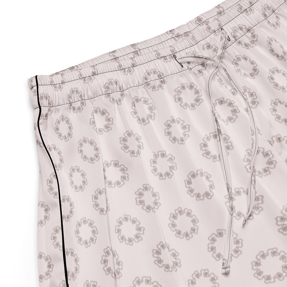 Thumbnail: Rosette Cocoa Women’s pajama shorts