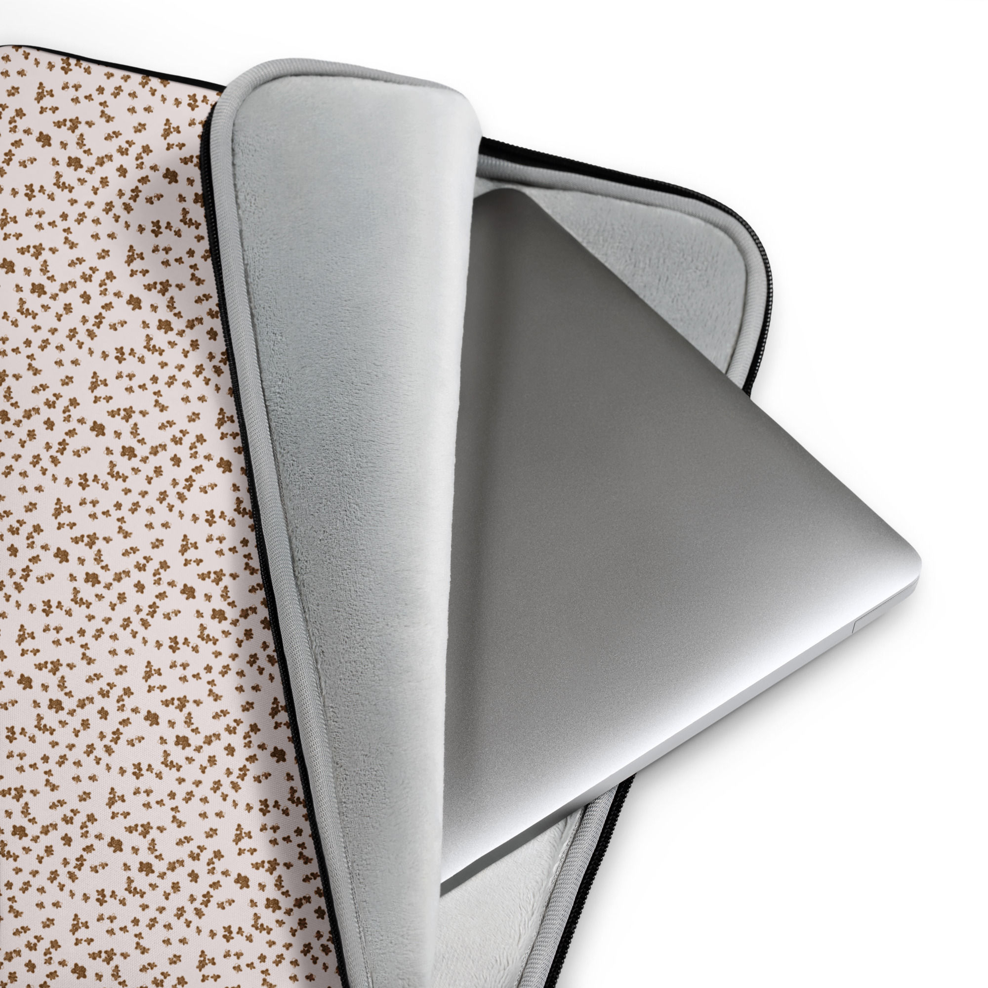 Little Chocolate Flowers Laptop Sleeve