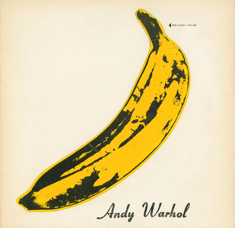 Andy Warhol Banana Print Velvet Underground and Nico