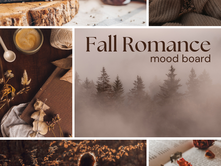 Fall Romance Mood Board – Cozy & Rich Autumn Wedding Colors