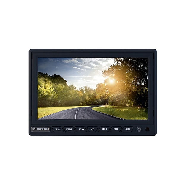Monitor Caratec Safety CSM7010 für CVBSund AHD-Kameras 17,6 cm _7 Zoll_