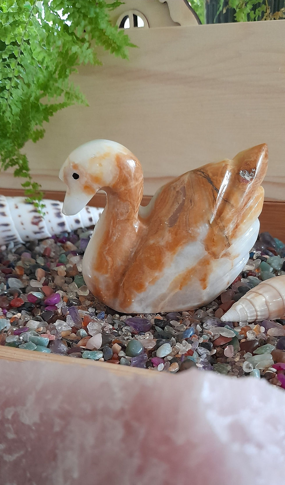 Thumbnail: Marble Onyx Swan