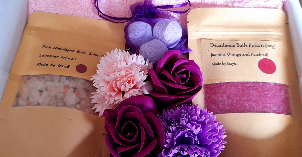 Thumbnail: Purple Haze Rose Garden Bathing Set