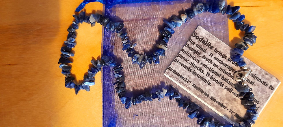 Thumbnail: Sodalite Chipstone Necklace