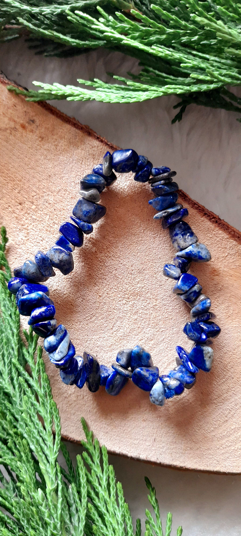 Thumbnail: Lapis Lazuli Chipstone Bracelet