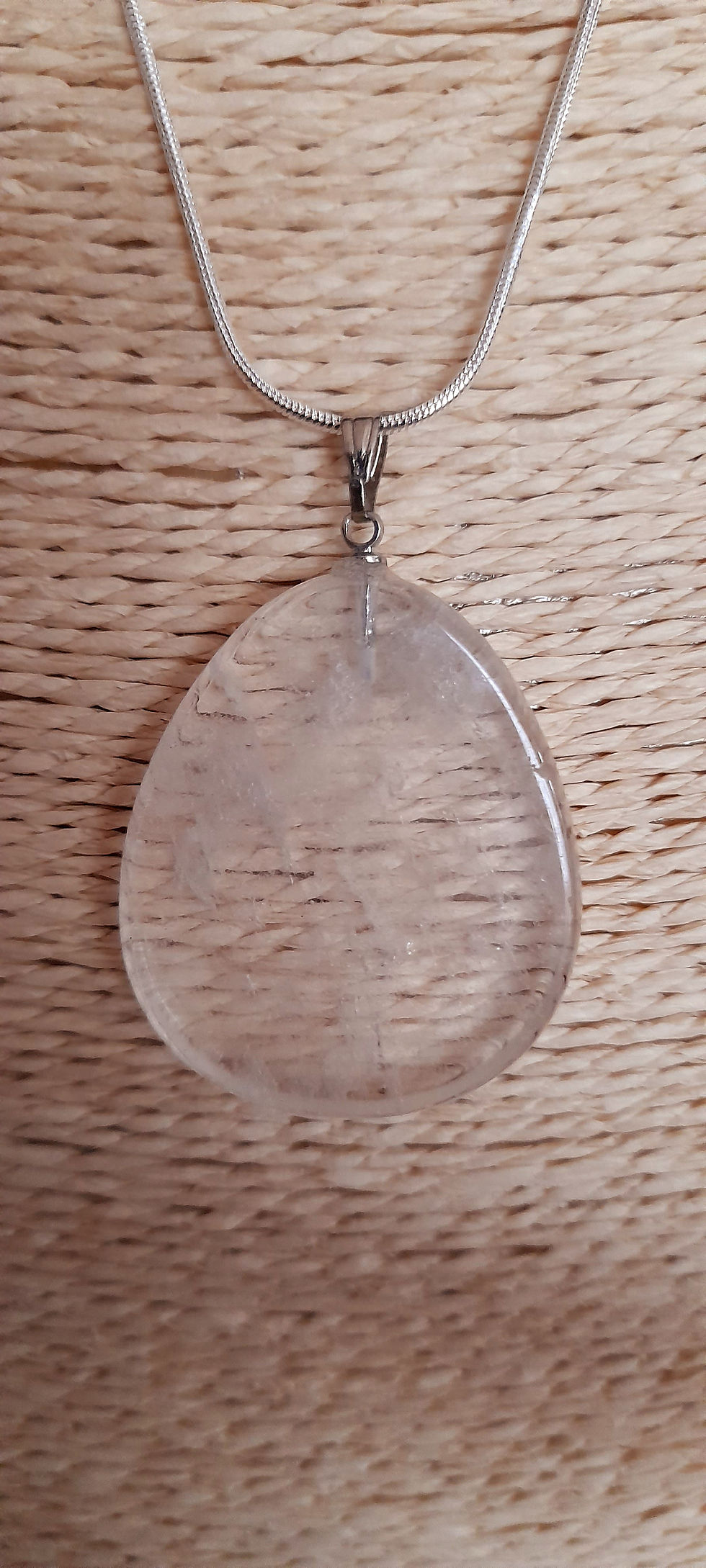 Thumbnail: Clear Crystal Quartz Pendant