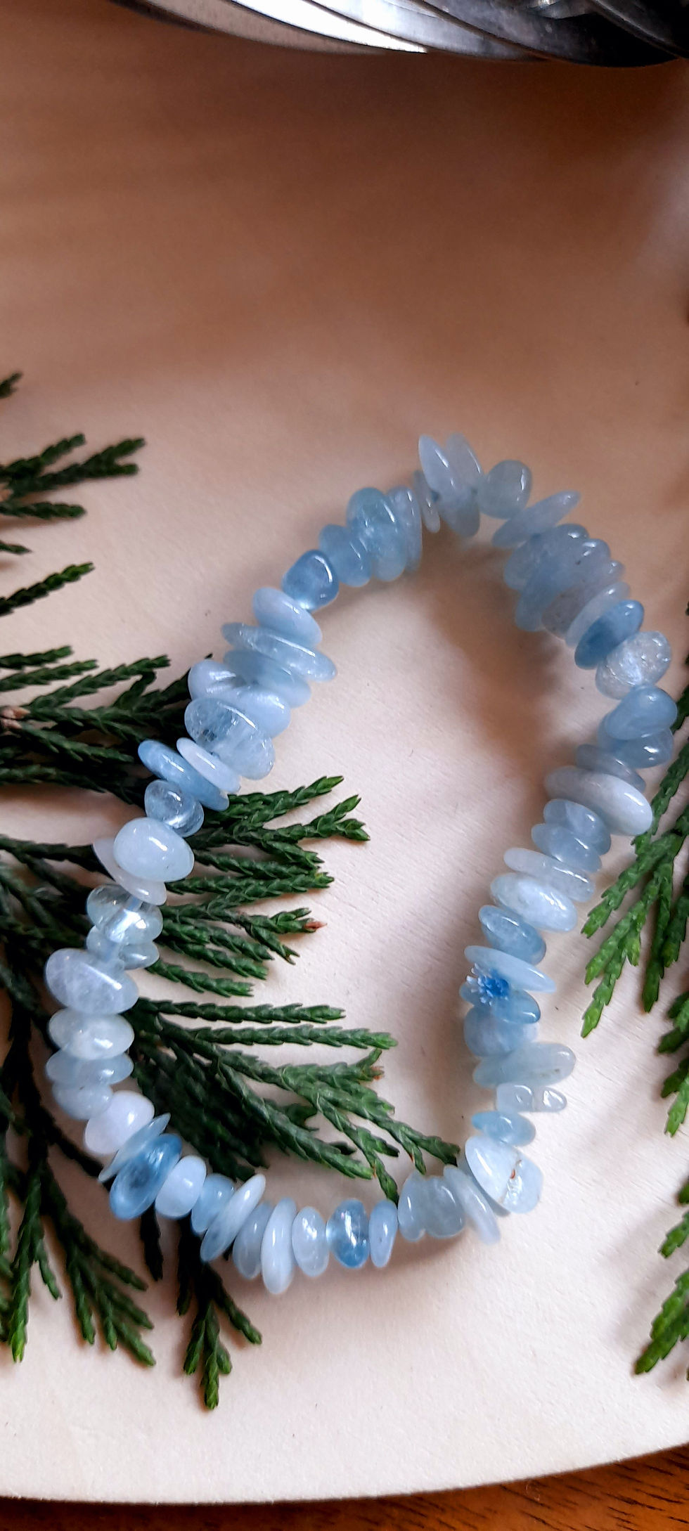 Thumbnail: Aquamarine Chipstone bracelet