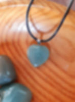 Thumbnail: Small Green Aventurine Heart Pendant
