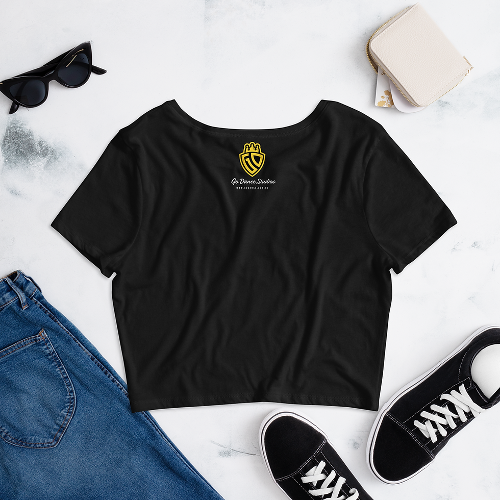 Thumbnail: Born to Salsa Women’s Cropped T-shirt