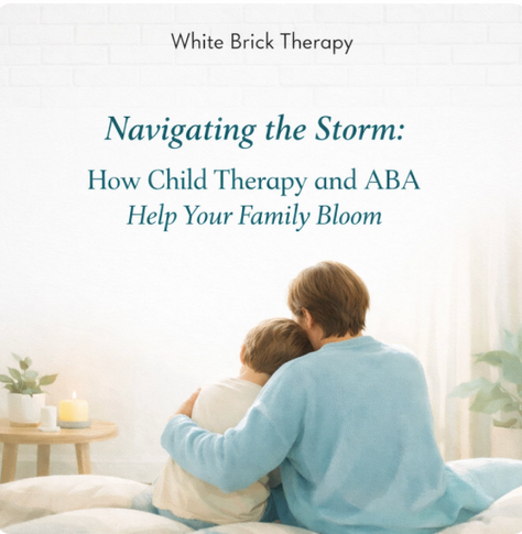 Navigating the Storm: How Child Therapy and ABA Help Your Family Bloom