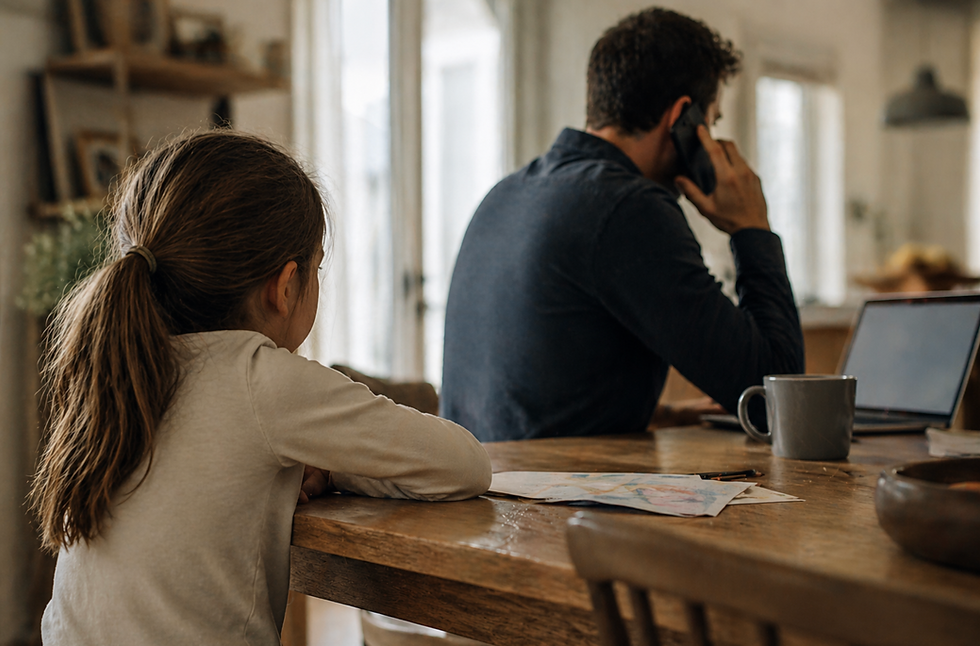 The Father Who Was There… But Not Really There