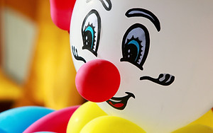 Colorful Clown Balloon