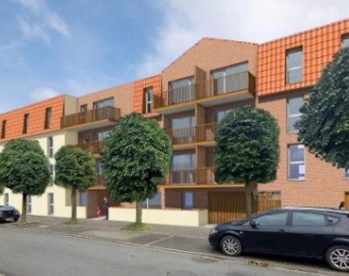 Maquette du projet de 24 logements  à Calonne-Ricouart