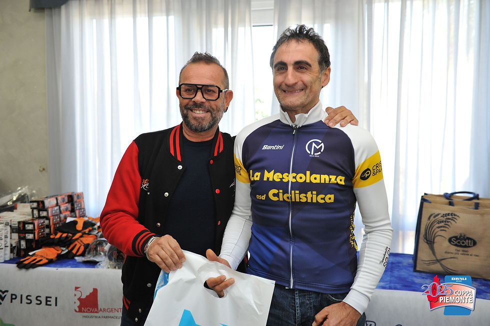 Premiazioni finali Coppa Piemonte Drali 2025