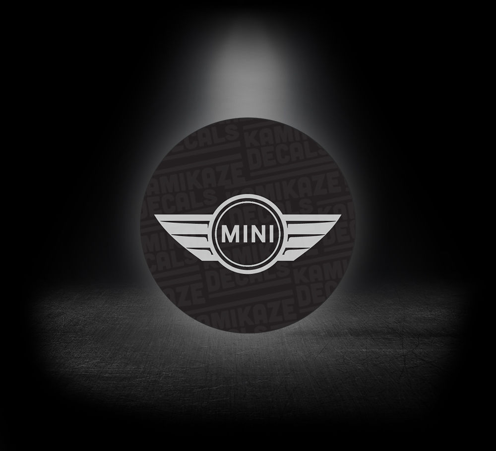 MINI LOGO CENTRE WHEEL CAP SIZE