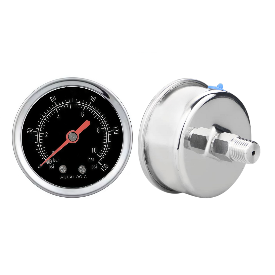 Aqualogic Pressure Gauge (Back Mount)