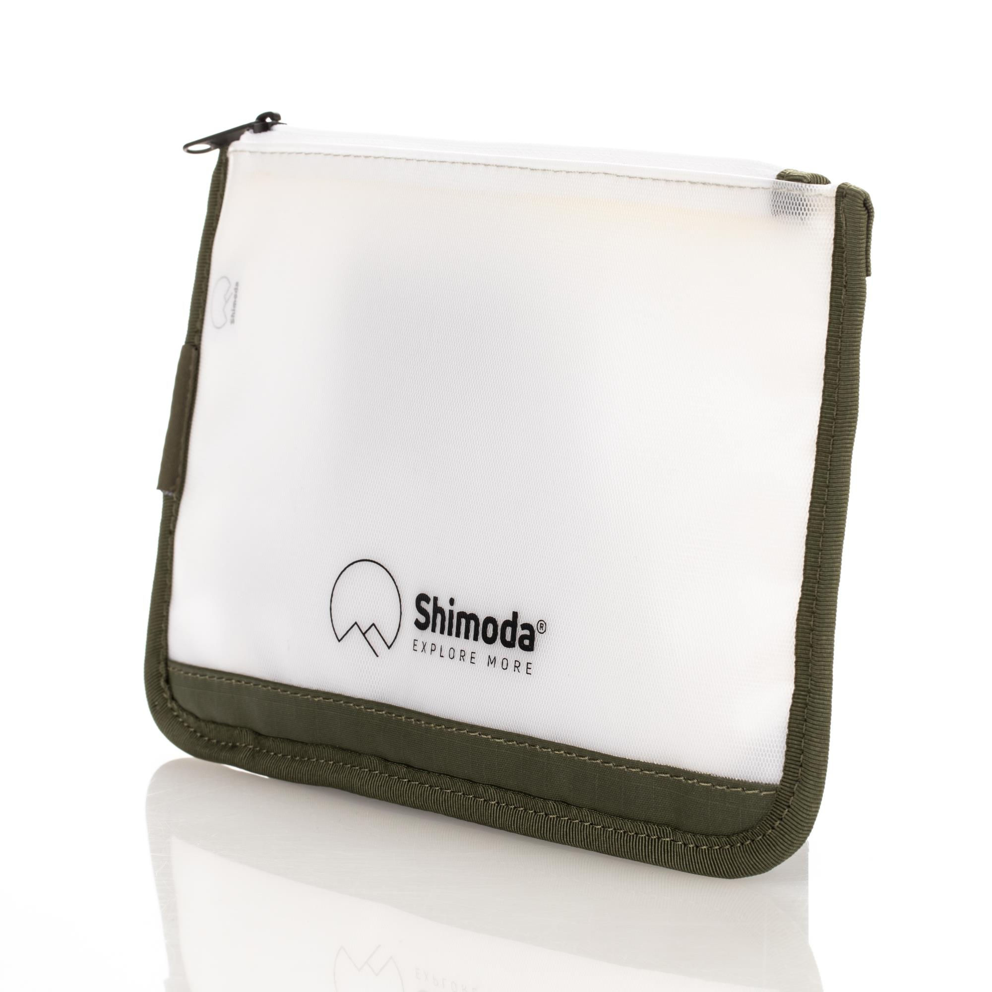【在庫限り】Shimoda Travel Pouch Army Green&White / 520-229